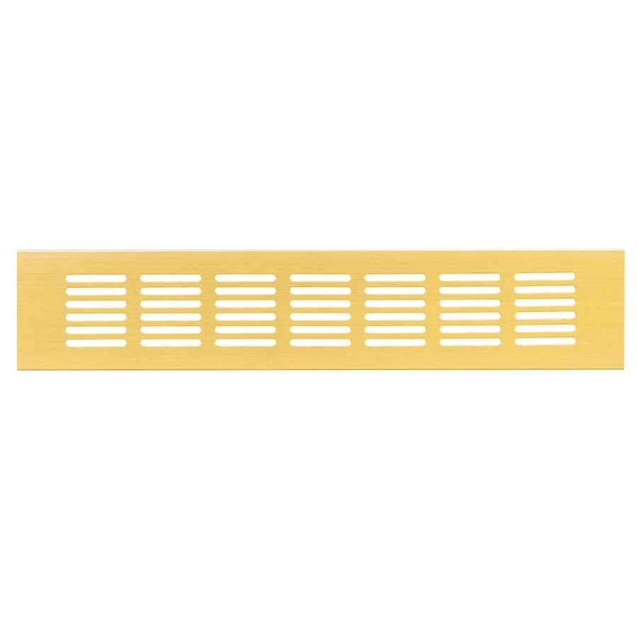 Вентиляционная решетка Благовест 60x300, золото