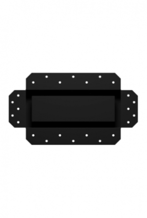 Решетка вентиляционная SGR 250х100 окраш. сталь Matt black ERA